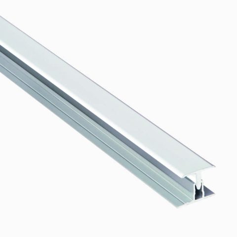 102284-Fibo Samleliste 2-delt HVID alu. 2400mm