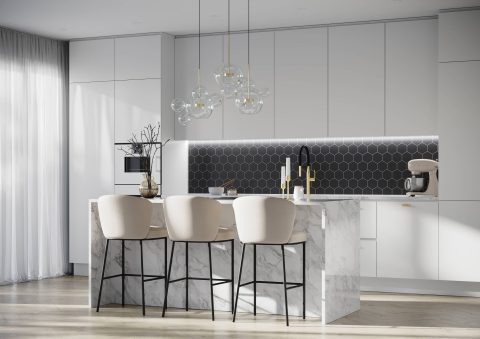 FIBO 2024-KM71 S Black 3) 4) (Hexagone) NY - Kitchen Board - Billede 2