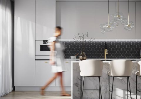 FIBO 2024-KM71 S Black 3) 4) (Hexagone) NY - Kitchen Board - Billede 3