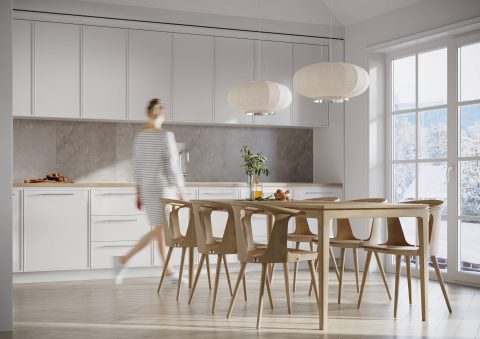 FIBO 2278-KM00 S Golden Brown Marble - Kitchen Board - Billede 3