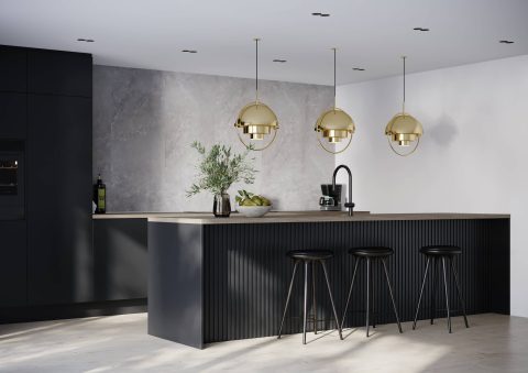 FIBO 2278-KM00 S Golden Brown Marble - Kitchen Board - Billede 6