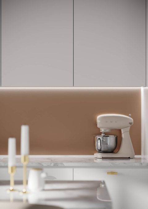 FIBO 5006-K00 METAL Copper - Kitchen Board